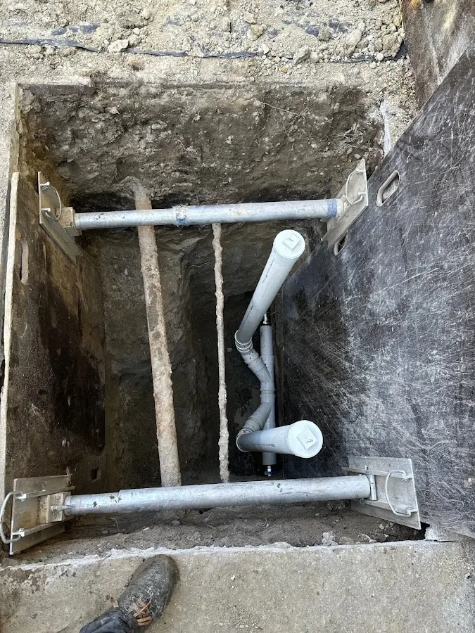 Experienced plumber completing Gas Line Repair work in Meridian Village